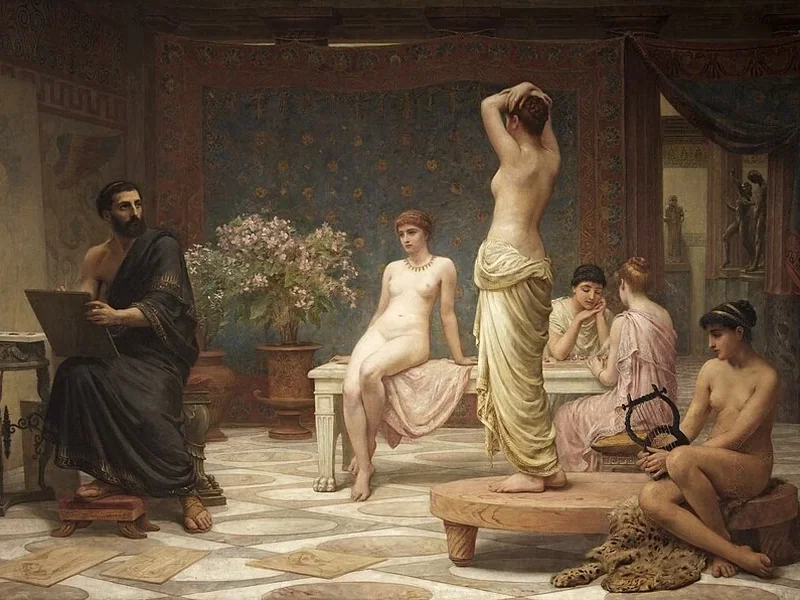 1829-Edwin Longsden Long - Le cinque prescelte - Galleria d'Arte Russell-Cotes